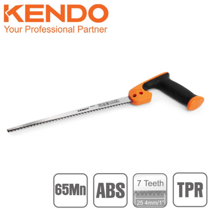 KENDO Pila děrovka 300 mm, tvrzené zuby, 65Mn, 30432